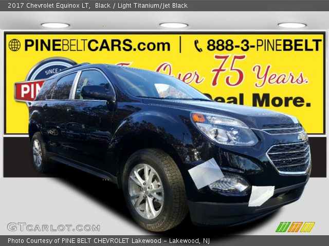 2017 Chevrolet Equinox LT in Black