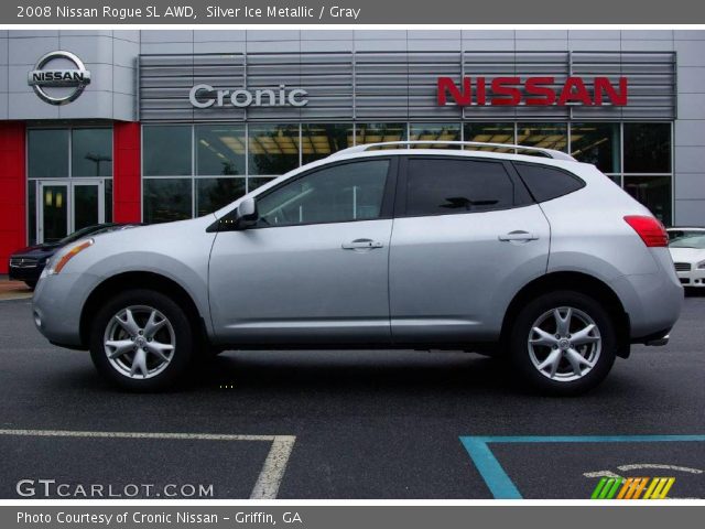 2008 Nissan Rogue SL AWD in Silver Ice Metallic