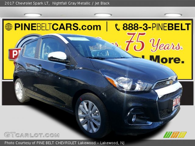 2017 Chevrolet Spark LT in Nightfall Gray Metallic