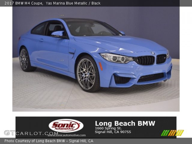 2017 BMW M4 Coupe in Yas Marina Blue Metallic