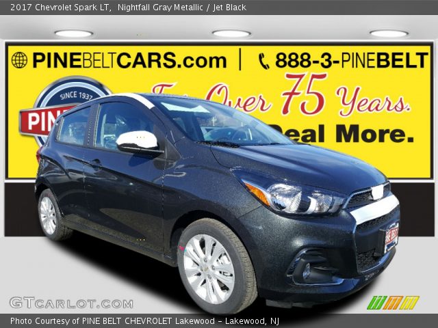 2017 Chevrolet Spark LT in Nightfall Gray Metallic