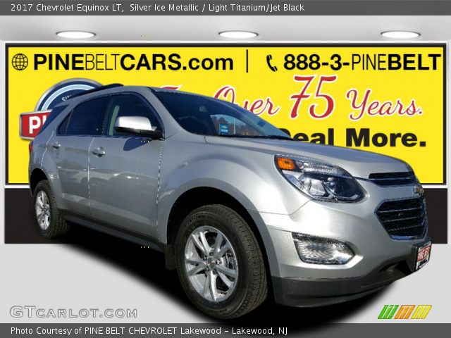 2017 Chevrolet Equinox LT in Silver Ice Metallic