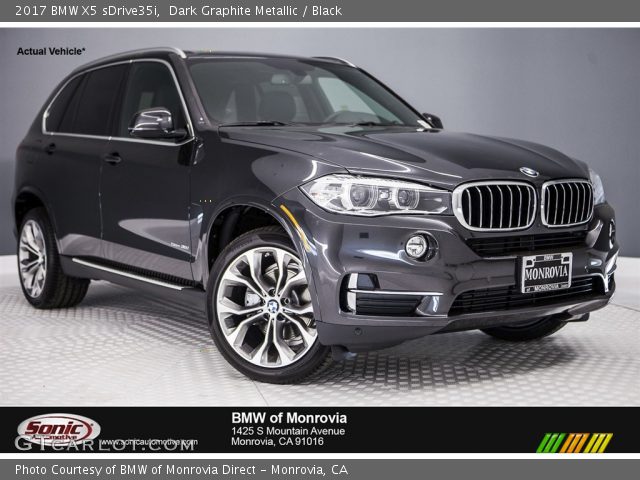 2017 BMW X5 sDrive35i in Dark Graphite Metallic