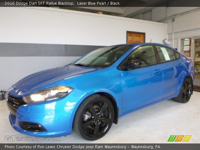 2016 Dodge Dart SXT Rallye Blacktop in Laser Blue Pearl