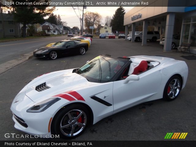 2014 Chevrolet Corvette Stingray Convertible Z51 in Arctic White