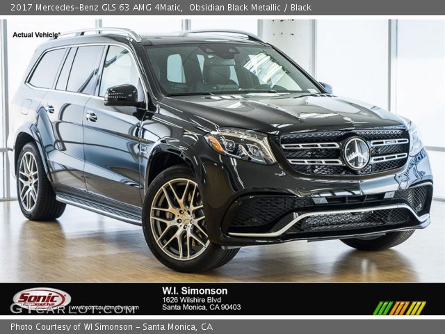 2017 Mercedes-Benz GLS 63 AMG 4Matic in Obsidian Black Metallic