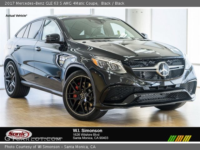 2017 Mercedes-Benz GLE 63 S AMG 4Matic Coupe in Black