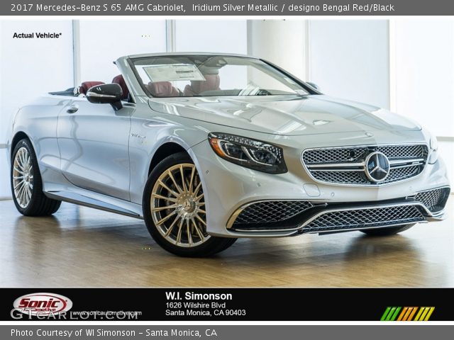 2017 Mercedes-Benz S 65 AMG Cabriolet in Iridium Silver Metallic