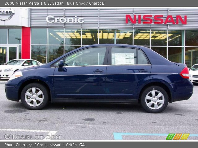 2008 Nissan Versa 1.8 SL Sedan in Blue Onyx