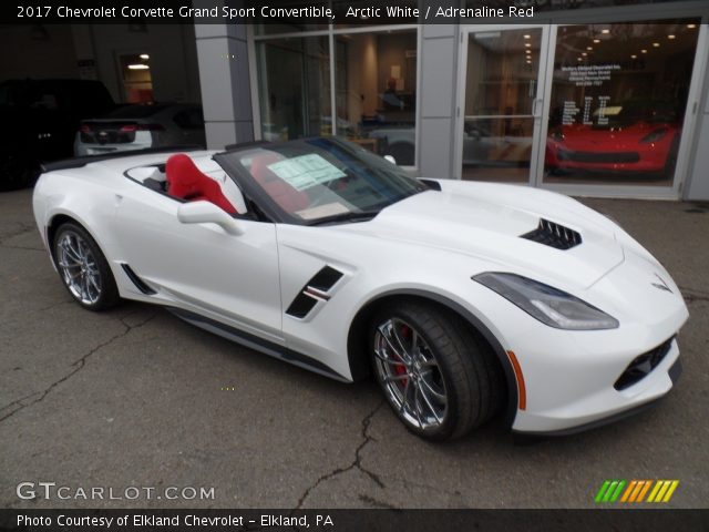 2017 Chevrolet Corvette Grand Sport Convertible in Arctic White