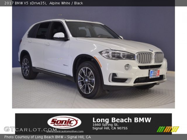 2017 BMW X5 sDrive35i in Alpine White