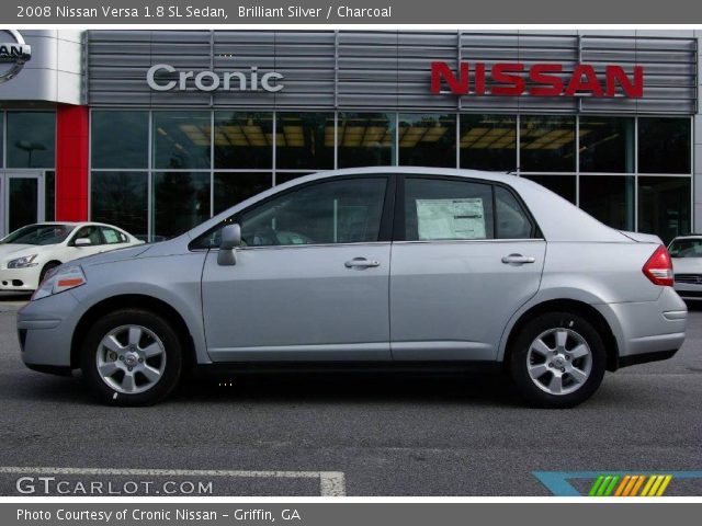 2008 Nissan Versa 1.8 SL Sedan in Brilliant Silver