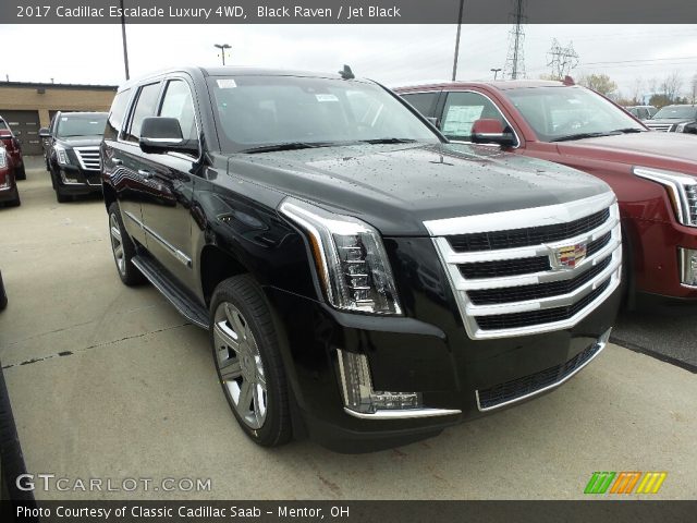 2017 Cadillac Escalade Luxury 4WD in Black Raven