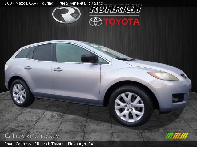2007 Mazda CX-7 Touring in True Silver Metallic