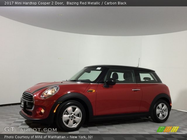 2017 Mini Hardtop Cooper 2 Door in Blazing Red Metallic