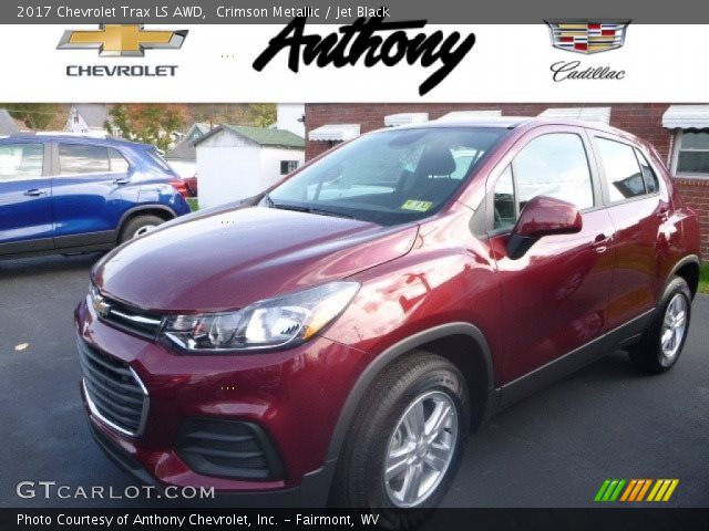 2017 Chevrolet Trax LS AWD in Crimson Metallic
