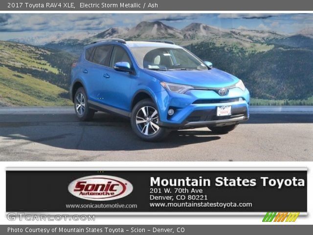 2017 Toyota RAV4 XLE in Electric Storm Metallic