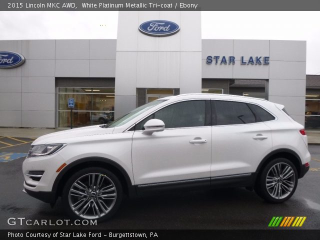 2015 Lincoln MKC AWD in White Platinum Metallic Tri-coat