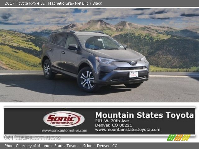 2017 Toyota RAV4 LE in Magnetic Gray Metallic
