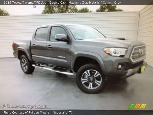 2016 Toyota Tacoma TRD Sport Double Cab in Magnetic Gray Metallic