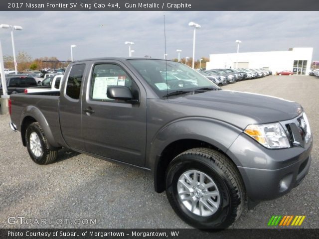 2017 Nissan Frontier SV King Cab 4x4 in Gun Metallic
