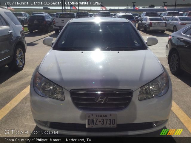 2007 Hyundai Elantra GLS Sedan in Captiva White