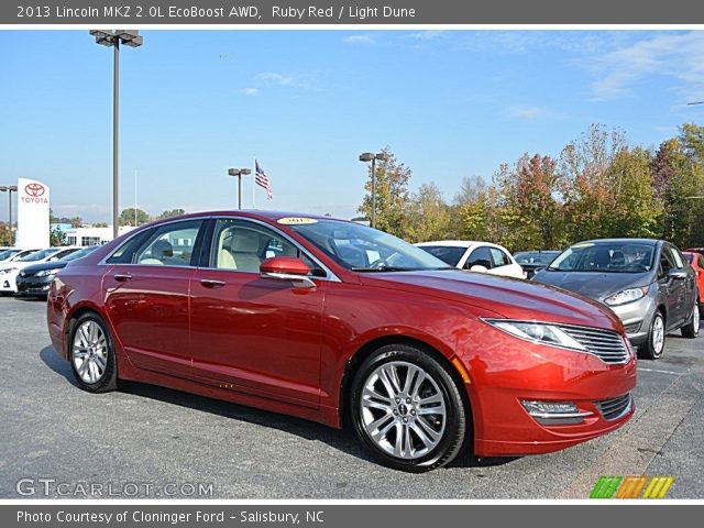 2013 Lincoln MKZ 2.0L EcoBoost AWD in Ruby Red