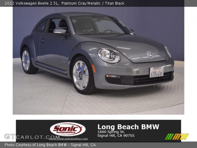 2012 Volkswagen Beetle 2.5L in Platinum Gray Metallic