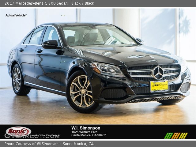 2017 Mercedes-Benz C 300 Sedan in Black