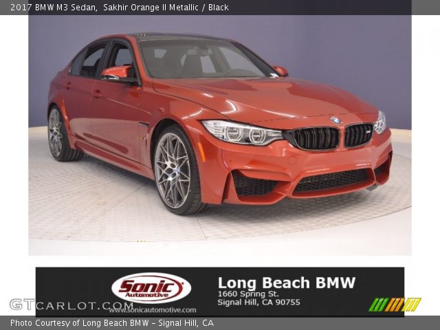 2017 BMW M3 Sedan in Sakhir Orange II Metallic