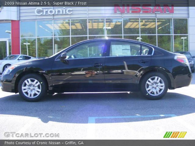 2009 Nissan Altima 2.5 S in Super Black