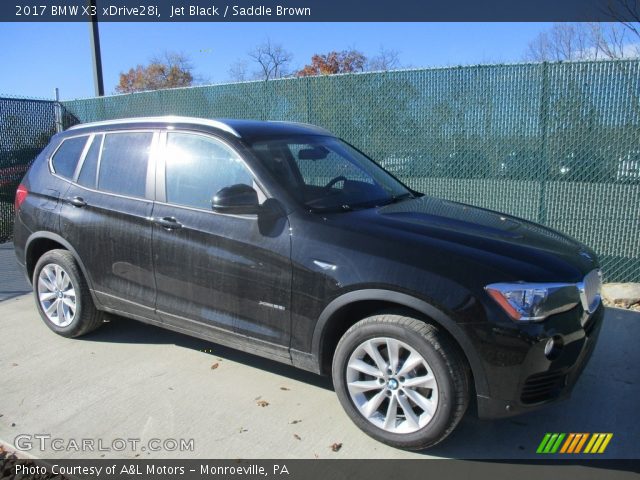 2017 BMW X3 xDrive28i in Jet Black