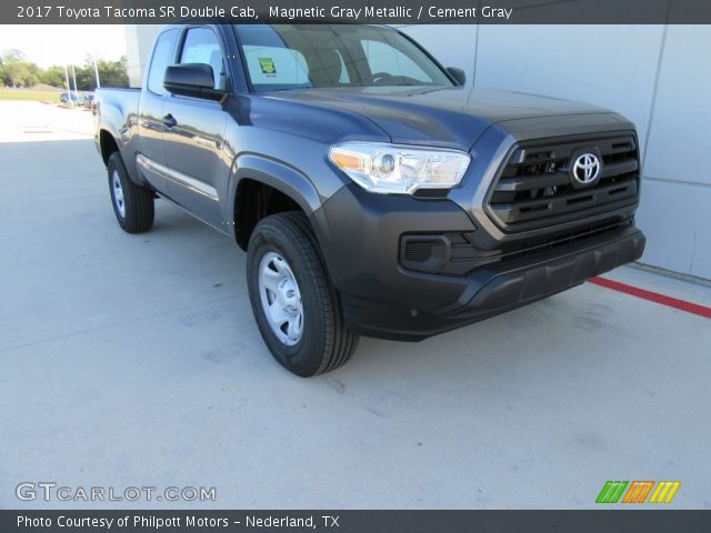 2017 Toyota Tacoma SR Double Cab in Magnetic Gray Metallic