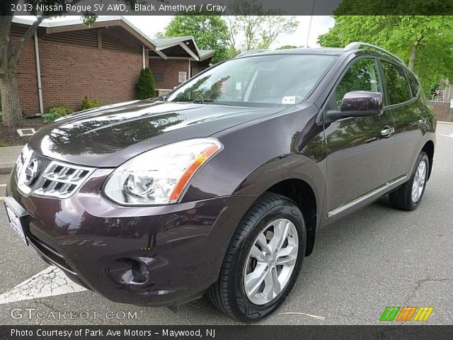 2013 Nissan Rogue SV AWD in Black Amethyst