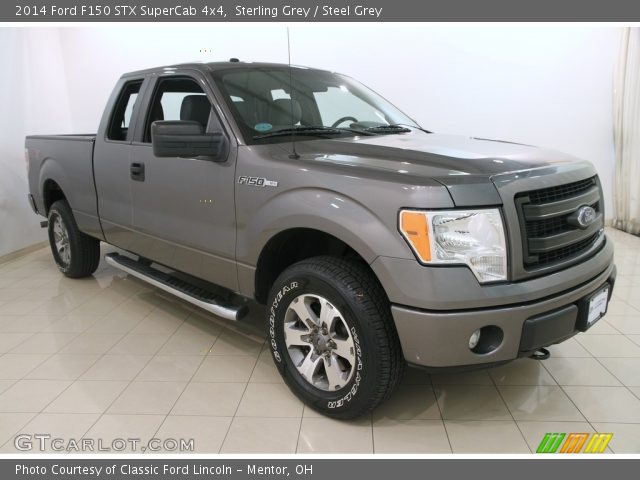 2014 Ford F150 STX SuperCab 4x4 in Sterling Grey