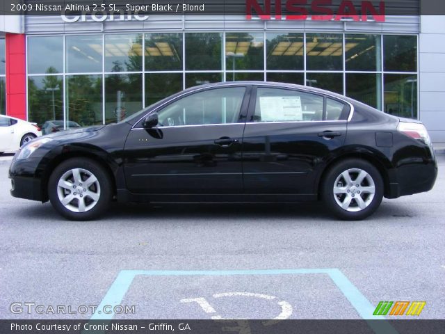 2009 Nissan Altima 2.5 SL in Super Black