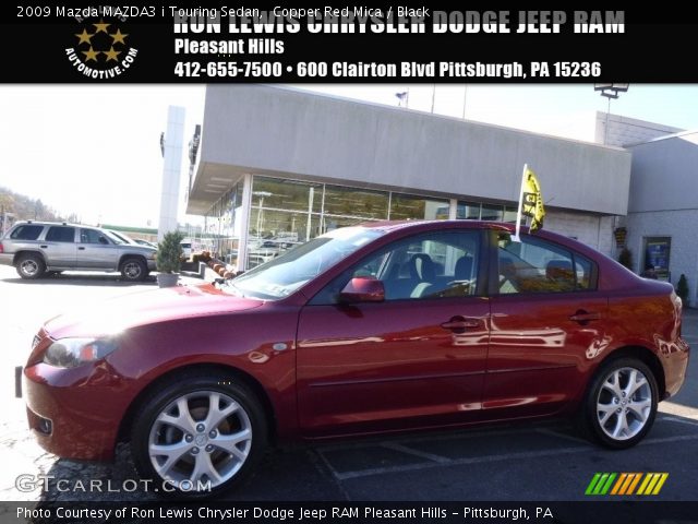 2009 Mazda MAZDA3 i Touring Sedan in Copper Red Mica