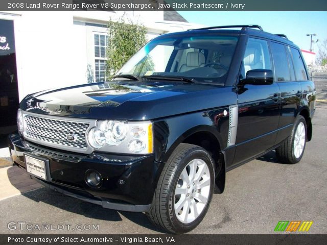 2008 Land Rover Range Rover V8 Supercharged in Java Black Pearlescent