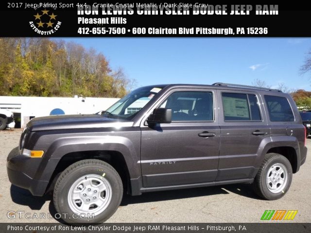 2017 Jeep Patriot Sport 4x4 in Granite Crystal Metallic