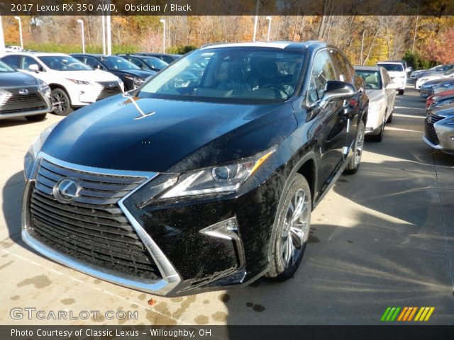 2017 Lexus RX 350 AWD in Obsidian