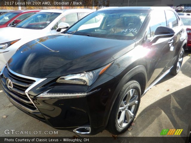 2017 Lexus NX 200t AWD in Obsidian