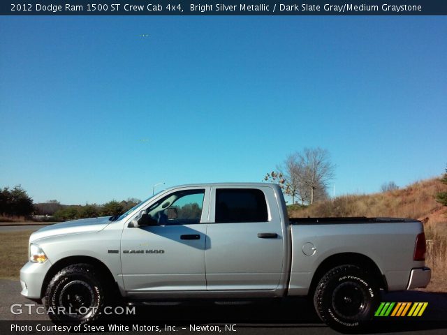 2012 Dodge Ram 1500 ST Crew Cab 4x4 in Bright Silver Metallic