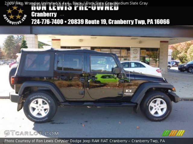 2009 Jeep Wrangler Unlimited X 4x4 in Black