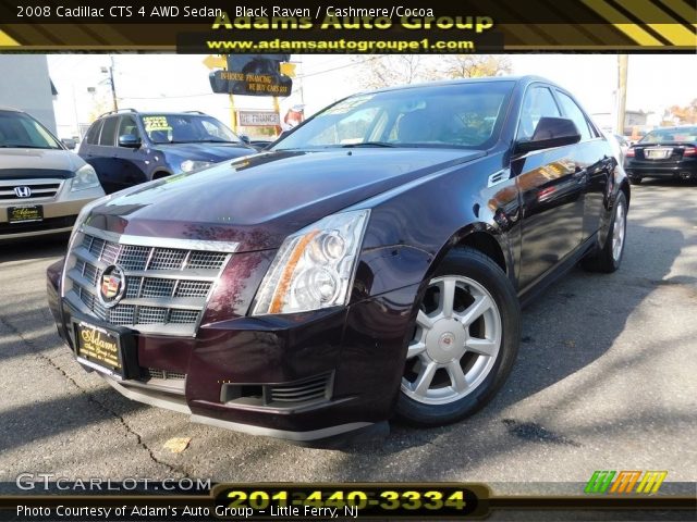 2008 Cadillac CTS 4 AWD Sedan in Black Raven