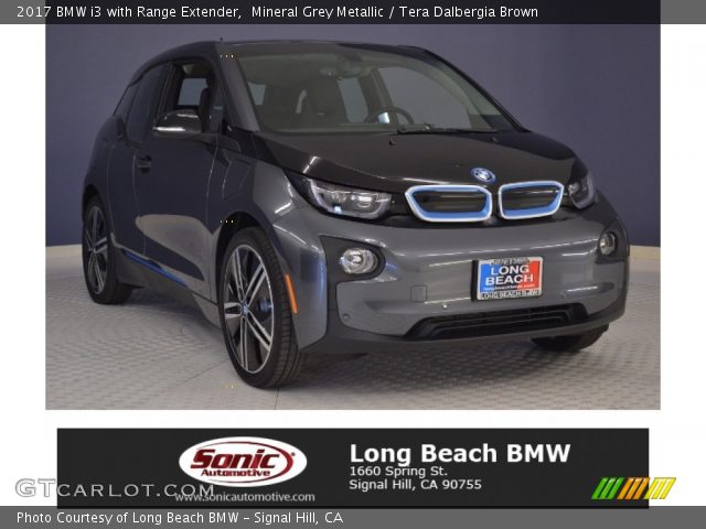 2017 BMW i3 with Range Extender in Mineral Grey Metallic