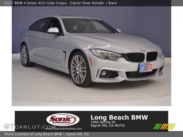 2017 BMW 4 Series 430i Gran Coupe in Glacier Silver Metallic