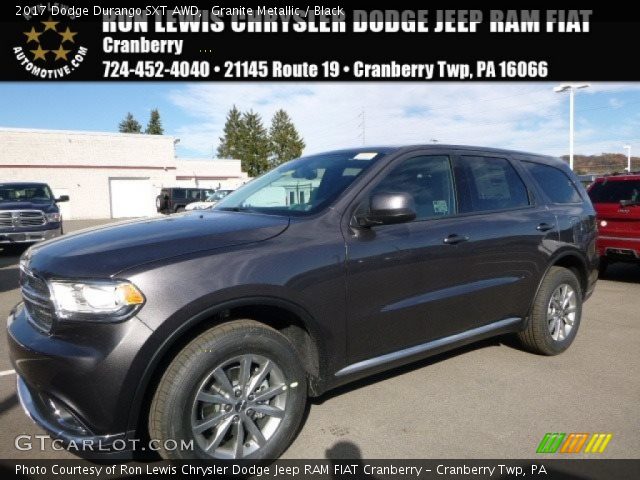 2017 Dodge Durango SXT AWD in Granite Metallic