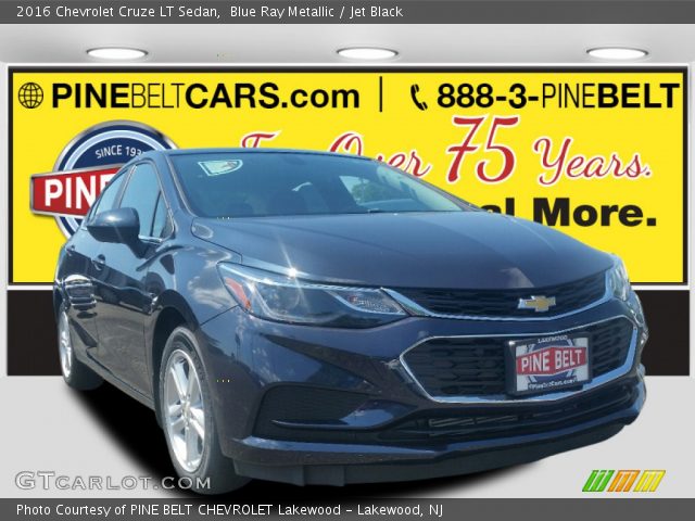 2016 Chevrolet Cruze LT Sedan in Blue Ray Metallic