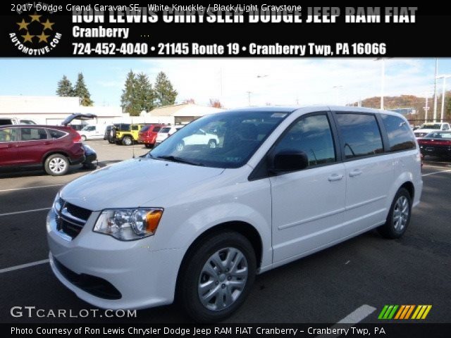 2017 Dodge Grand Caravan SE in White Knuckle