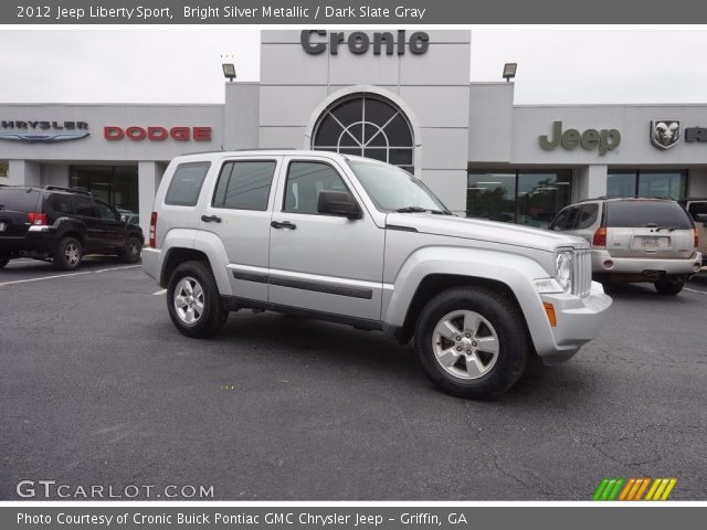 2012 Jeep Liberty Sport in Bright Silver Metallic